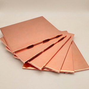 แผ่นทองแดงบริสุทธิ์ C10100 ราคาโรงงาน พร้อมบริการเชื่อม ตัด พับ - Product Image 1
