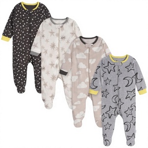 Ensemble de <span class=keywords><strong>4</strong></span> pyjamas unisexes pour bébé Sleep 'N Play up in the Sky 3-<span class=keywords><strong>6</strong></span> <span class=keywords><strong>mois</strong></span> 100% coton Lavage en machine - Product Image 1
