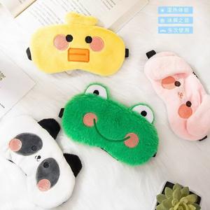 Masker Mata kartun lucu mewah baru untuk pendinginan es, cocok untuk anak-anak dan dewasa, menghalangi cahaya dan mengurangi lelah - Product Image 2