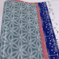 Rouleau d'emballage cadeau personnalisé en papier kraft pour anniversaire et fête de Noël Feuille décorative en papier d'emballage cadeau