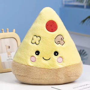 Personalizado decorativo Chique lindo Boba felpa burbuja té Pizza taza de leche helado suave sándwich Bellota abrazando juguetes de peluche - Product Image 4