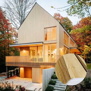 Revestimento Decorativo de Parede, Painéis Exteriores à Prova de Fogo, Placas Metálicas Esculpidas para Decoração Externa de Casa - Product Image 5