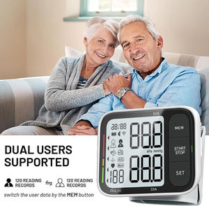 कारखाने की कीमत रिचार्जेबल कलाई बीपी मॉनिटर 24 घंटे आवाज इलेक्ट्रॉनिक डिजिटल कलाई रक्तचाप मॉनिटर - Product Image 2
