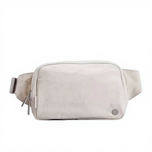 Riñonera deportiva unisex de 2L al por mayor, divertida, impermeable, de nailon con cremallera, bandolera para correr, riñonera bonita para el pecho. - Product Image 4