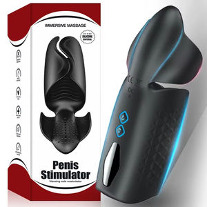<span class=keywords><strong>2026</strong></span> Leistungsstarker Männlicher Vibrator Eichel-Massagegerät Penis-Stimulation Penis-Verzögerungstrainer Männlicher <span class=keywords><strong>Masturbator</strong></span> Sexspielzeug für Erwachsene - Product Image 1