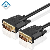 Câble vidéo DVI-D mâle-mâle Zhongshan LJ Electronic LTD, adaptateur DVI 24+1 Dual Link 1,8 m pour projecteur, écran LCD, lecteur DVD, téléviseur HD, XBOX