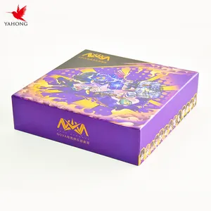 صندوق فاخر لعبة ورقية قابل لإعادة التدوير صديق للبيئة مطبوع مخصص لتعبئة ألعاب اللوحة