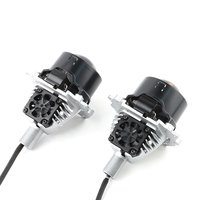 Accessoires de voiture à LED, lentille de projecteur bi-LED de 2,5 pouces, universelle, DC12V 110W, phare de voiture, lentille de projecteur bi-LED sans perte de qualité