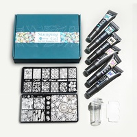 25 Couleurs Gel d'Impression Professionnel pour Ongles, Tube Souple, Gel Polish Haute Adhérence, Fourniture de Gel de Tamponnage pour Nail Art