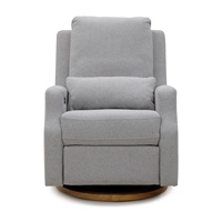 Geeksofa Furniture Chaise inclinable électrique en tissu moderne pour salon de beauté avec bascule et pivotant pour le salon