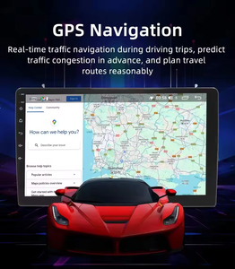Navegador GPS para Auto Hicbest con Pantalla QLED, Radio FM/AM, Bluetooth, Reproductor de <span class=keywords><strong>DVD</strong></span>, Android, 1 DIN/<span class=keywords><strong>2</strong></span> DIN - Product Image 3
