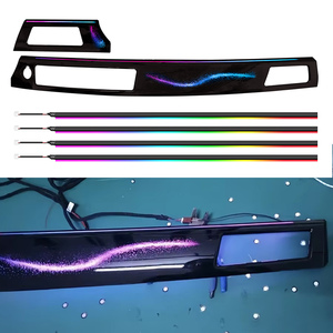 Sistem Pencahayaan Interior Mobil Autowellus 12V 3-5W E90 E92 E93 2005-2012 Gaya Galaxy Mewah Lampu Ambient Trim Dasbor Layar - Product Image 1