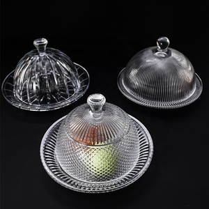 Nuevos Productos 2026 <span class=keywords><strong>para</strong></span> el Hogar y la Cocina, Tarro de Mantequilla de Cristal, Recipiente de Cristal <span class=keywords><strong>para</strong></span> Mantequilla, Tapa de Cristal <span class=keywords><strong>para</strong></span> Pastel con Base, Soporte <span class=keywords><strong>para</strong></span> Pastel - Product Image 2