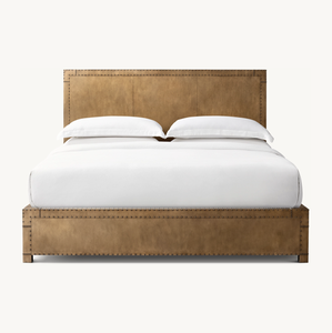 Sassanid OEM Industrial Age inspiration Ensemble de chambre de haute qualité Lit plate-forme à panneaux plaqués laiton <span class=keywords><strong>Orsay</strong></span> - Product Image 1