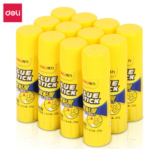 Deli Glue Stick 20g High Adhesion No Formaldehyde Office Student Use - Product Image 5