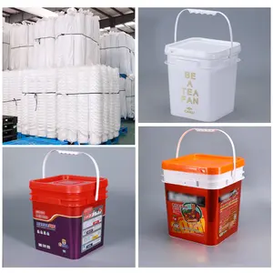 Tanque de almacenamiento de agua de plástico de grado alimenticio cuadrado blanco 2L-25L 1000 litros a la venta