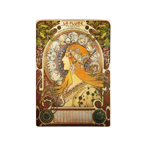 Nghệ thuật cổ điển Nouveau người phụ nữ hình ảnh cho trang trí nhà nghệ thuật Deco alphonse mucha nổi tiếng minh họa nghệ thuật in Canvas Áp phích - Product Image 1