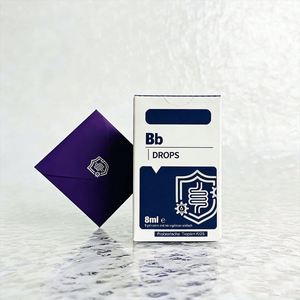 OEM Custom UV Coated Pharmaceutical White <b>Card</b> <b>Box</b> - High Gloss Packaging for Cosmetic Containers & Healthcare Products - Product Image 2