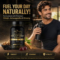 Gomitas Naturales de Shilajit del Himalaya para Mejorar la Energía y la Inmunidad, con Extracto de Musgo Marino y Melena de León, para Hombres Adultos, 30/60/120 Unidades
