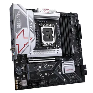 เมนบอร์ด BATTLE-AX B860M-PLUS WIFI V20 สีสันสดใส รองรับโปรเซสเซอร์ Intel Core Ultra ที่เข้ากับสล็อต LGA 1851 ของเมนบอร์ด - Product Image 6