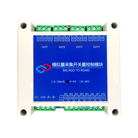 Nouvelle Conversion RS485 vers 4-20mA 0-5V 0-10V Module de Transformation 2 4 Canaux Modbus RTU RS485 vers Modules de Convertisseur Industriel Analogique