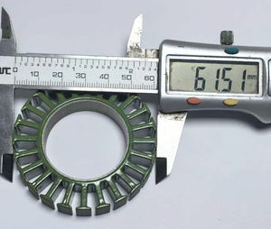OD61.5 ID35.5 24P علامة تجارية FX ارتفاع متراكب 12.3 مم تخصيص ODM OEM قطع غيار محركات صفائح فولاذ السيليكون المصفوفة للمحركات الثابتة والدوارة - Product Image 4