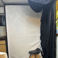Golf de projection en polyester blanc pour centre de jeux intérieur, taille personnalisée, réalité virtuelle 3D à faible bruit, haute précision, résolution 1280x720