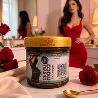 Kit de Crème et Poudre à Base de Plantes Maca Plus Marque Privée pour l'Augmentation des Fesses – Produit Complet et Abordable pour l'Augmentation des Fesses