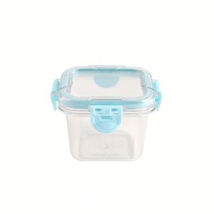 Portable Transparent Divided Food Container Food Safe Mini Fridge Organizer for Fruit <b>Pickle</b> Sauce Kid Snack Outdoor <b>Packing</b> - Product Image 4