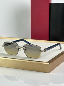 2025 nuevas gafas de sol Retro de lujo sin marco gafas de sol Vintage con lentes de corte de diamante gafas de sol sin marco de gama alta al por mayor - Product Image 4