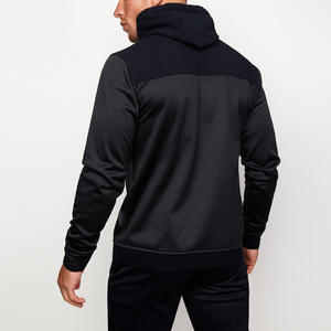 Ensemble de survêtement d'hiver 2 pièces en nylon épais, coupe oversize, avec fermeture éclair, pour fabricants OEM - Product Image 3