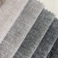 Tissu d'ameublement 100% polyester, velours côtelé lourd, pour canapé et rideaux