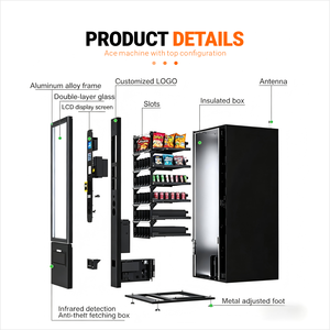 Distributeur automatique de snacks et de boissons populaire en Europe, distributeur automatique pour aliments et boissons - Product Image 2