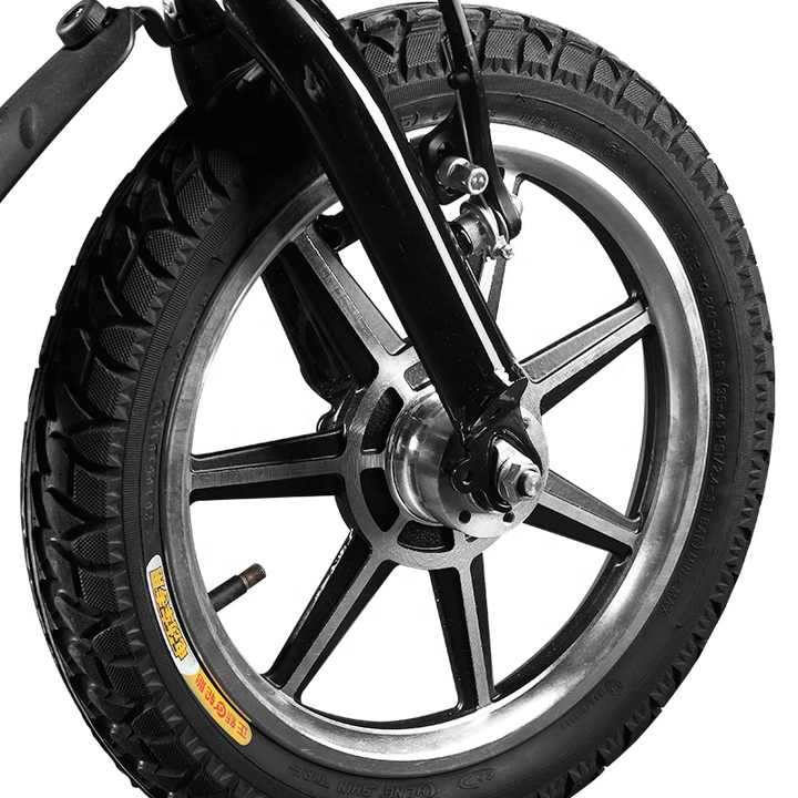 Folding Electric Bicycle One Piece Wheel Mini Electric City Bike Dropshiping Factory Price