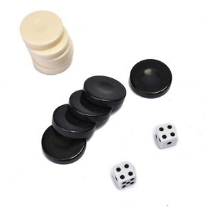 High-Quality <b>Backgammon</b> <b>Set</b> | Durable Plastic Pieces | Classic Design for Family & Friends - Product Image 4