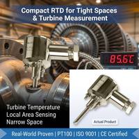 HUADONG Industrial Probe Thermocouple RTD Sensor Stainless Steel PT 100 Temperature Measurement