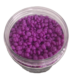 Vente en gros de 400g de cire dure dépilatoire en perles, hypoallergénique, parfum lavande, en conserve, pour l'épilation en salon et en vrac - Product Image 1