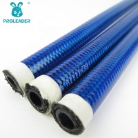 Tuyau thermoplastique SAE 100 R8 haute pression résistant à l'huile, non conducteur, pour carburant, en résine nylon avec raccords d'extrémité