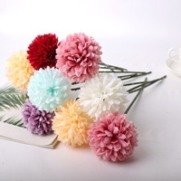 Fleurs artificielles marguerites uniques aux couleurs d'automne pour la décoration de table, mariage, maison, Saint-Valentin, haute simulation, faites à la main