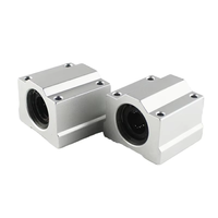 Roulement linéaire à boîtier étendu personnalisé en gros SCS40UU-SCS60UU, unité de roulement linéaire à bloc coulissant pour arbre optique pour machines CNC