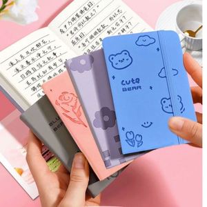 Mini Libreta A7, Cuaderno Bonito con Cubierta Gruesa de Cuero PU, Correa y Diseño Impreso para Enfermeras, con Costuras Reforzadas - Product Image 4