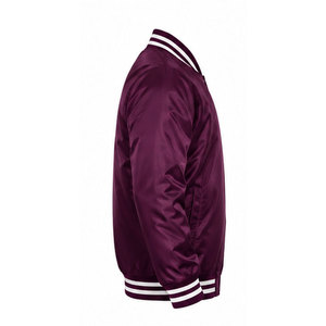 Veste en satin pour homme de haute qualité, design personnalisé, veste en satin premium pour homme, légère, style bomber décontracté, logo personnalisé, vêtements d'extérieur - Product Image 3