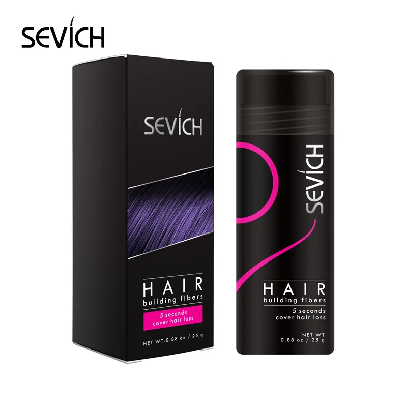 Sevich Hair Fiber Building Fibers Keratin OEM Kilogram Keritan Thickening Hair Fibers 100 Gram