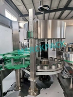 Machine d'étiquetage automatique à grande vitesse pour bouteilles en plastique, ligne de Production d'huile et de boissons
