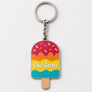 Porte-clés personnalisés de haute qualité pour enfants, motifs estivaux mignons, souvenirs de vacances pour enfants, vente en gros - Product Image 3