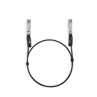 Kabel Serat Optik Twinax Pasif DAC Sambungan Langsung 10G SFP OEM ODM TPLink Omada SM52201M 1 Meter 33 Kaki 10GBASECU Konektor SFP