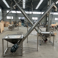 Industrieller Lebensmittelgeeigneter Edelstahl-Schraubenmischer mit Wechselstrommotor für Mehl, Getreide, Kakao, Salz, Zucker und Pulver