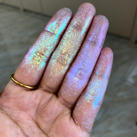 Poudre de pigment libre série SZR9002, finition métallique scintillante, effet caméléon, fard à paupières, brillant à lèvres, vernis à ongles en gel, laque