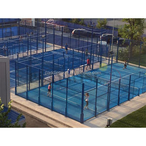 New Design <strong>Professional</strong> <strong>Supplier</strong> Sport Court <strong>Paddle</strong> Tennis Court Panoramic Padel Court - Product Image 6