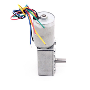 Motorreductor BLDC de 24V con control de velocidad PWM y freno de 2RPM a 160RPM Engranaje helicoidal para servomotor - Product Image 4